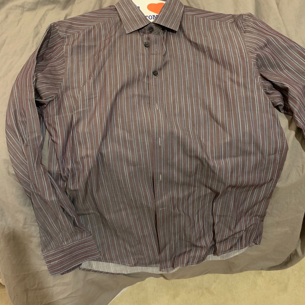 Men’s pronto uomo large casual dress shirt